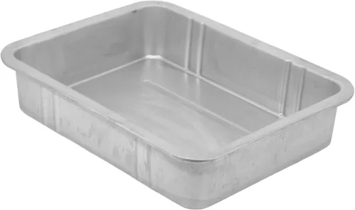 Miniatura 2 de Aqxreight Libre de fugas portátil universal construcción de metal automotriz cambio de aceite contenedor de drenaje de aceite Pan