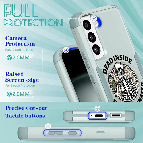 Miniatura 287 de Funda para Samsung Galaxy S22 - Funda de Teléfono para Mujeres Chicas Lindas Cubierta Diseño Único Estético Genial para Adolescentes Kawaii Fresa