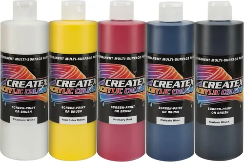 Miniatura 3 de Createx Colors Acrylic Classroom, 16oz_12 Color Set