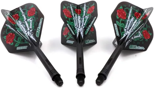 Miniatura 9 de CUESOUL JAZZ-METAL ROST - Eje de dardos integrado y vuelos de forma estándar, juego de 3 piezas CS-JMAK51XKLTB