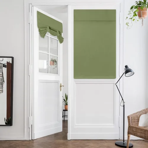 Miniatura 105 de HOMEIDEAS Cortinas Opacas para Aula para Puerta Principal, Cubierta de Ventana de Puerta de Aula, Persianas de Privacidad con Aislamiento Térmico