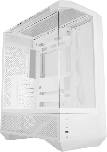 Miniatura 11 de darkFlash DY460 ATX Caja de PC Gaming Full-Tower, alto flujo de aire, 4×ventiladores ARGB PWM incluidos, vidrio templado de vista completa de 330°
