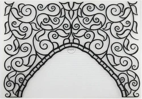 Miniatura 6 de DzIxY Carpetas de plástico en relieve de copo de nieve de Navidad para suministros de fabricación de tarjetas, plantillas de álbum de recortes 3D