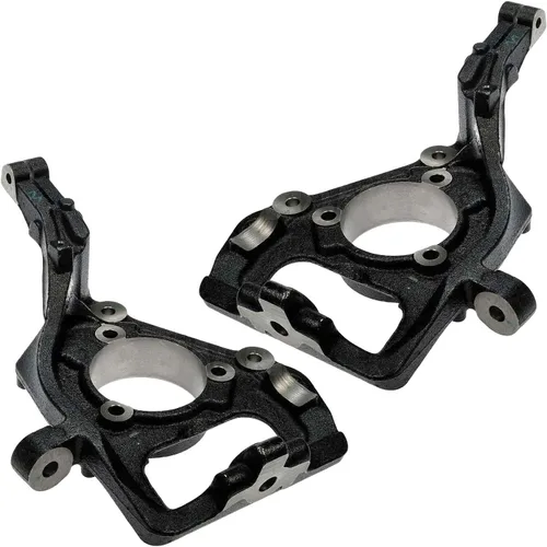 Miniatura 20 de Detroit Axle - Nudos de dirección delanteros de 2.5L de 2 piezas para Toyota 12-17 Camry, 2 nudos de dirección y conjunto de rodamiento de rueda