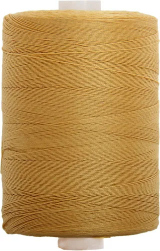 Miniatura 17 de Threadart - Hilo de algodón 100 % para acolchar, coser y sergar Carretes de 1000 m, calibre 50/3 Color albaricoque 107