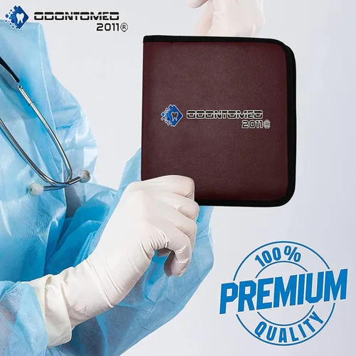 Miniatura 6 de OdontoMed2011® Kit avanzado de anatomía Acero inoxidable de alta calidad Multi Titanium Rainbow Color Juego de 24 herramientas con mango