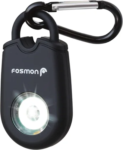 Miniatura 7 de Fosmon Alarma personal para mujeres (paquete de 2), llavero de protección de autodefensa, sirena de sonido de seguridad de 125 dB con luz