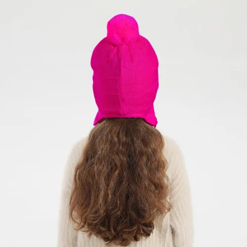 Miniatura 53 de Conjunto de guantes y gorro de invierno para niños, gorro de forro polar cálido, gorro de punto y guantes para niños y niñas