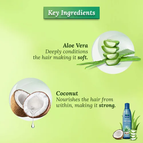 Miniatura 5 de Parachute Advansed Aceite de coco enriquecido con aloe vera para cabello fuerte, suave y sedoso, nutrición profunda y acondicionamiento, todo tipo