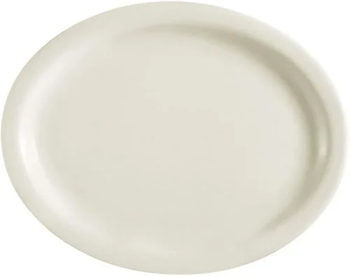 Miniatura 14 de Restaurant Value Bright Whtie - Plato de frutas de 3.5 onzas, caja de 36