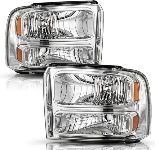 Miniatura 8 de TUSDAR Juego de montaje de faros delanteros para Ford F250 F350 F450 F550 Super Duty 2005-2007 / Ford Excursion 2005 lado del conductor