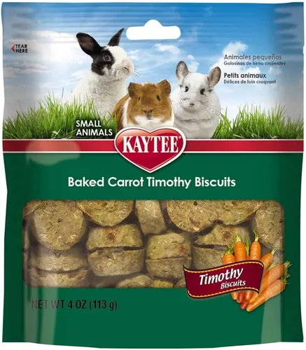 Miniatura 10 de Kaytee Timothy Biscuits Golosinas Horneadas con Manzana para Conejos, Cobayas, Chinchillas, Hámsters, Jerbos y Ratones, 10 oz