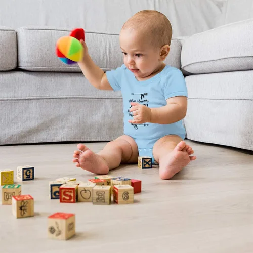 Miniatura 5 de Body de bebé personalizado para bebé de algodón para niño y niña