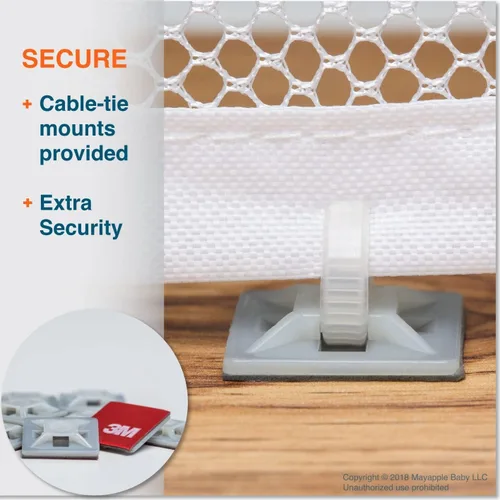Miniatura 4 de Roving Cove® Safe Rail ™ – Balcón Escalera y Red de seguridad – Pasamanos y escaleras Ferroviario neta, Perla