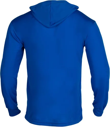 Miniatura 4 de VENDACE Camisas de manga larga de seguridad de alta visibilidad para hombre, paquete de 3 camisas de trabajo de construcción Hi Vis con capucha Con