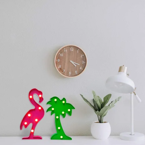 Miniatura 3 de AceList Tropical Luau Party Supplies Flamingos Palm Trees Sign Light para decoración de fiesta temática hawaiana cumpleaños dormitorio decoración
