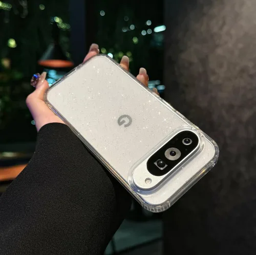 Miniatura 24 de Magnética para Google Pixel 8 Funda para Mujeres, [Efecto Holográfico Iridiscente que Cambia de Color] Funda Protectora de Teléfono Mate de Moda