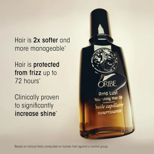 Miniatura 4 de Oribe Gold Lust Nourishing Hair Oil - For Color-Treated, Dry & Damaged Hair - Repairs & Prevents Damage - Smooths Frizz, Adds Shine & Provides Heat