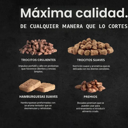 Miniatura 10 de Vital Essentials Comida Cruda Liofilizada de Conejo para Gatos tipo Comida o Mezclador, Trocitos Crujientes, 8 oz
