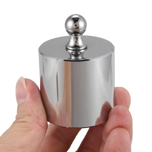 Miniatura 3 de Utoolmart Peso de calibración de cabeza redonda 3.53 oz, acero cromado de precisión M2 para balanzas digitales