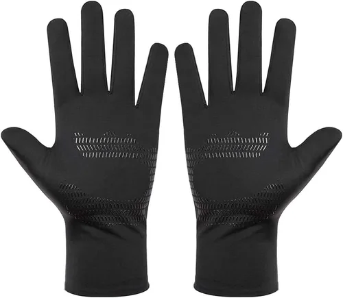 Miniatura 2 de Holiberty Lightweight Silk Summer Gloves Non-Slip Outdoor Sports Driving Cycling Gloves Winter Warm Running Glove Liner Sun UV Protection Fishing