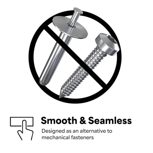 Miniatura 9 de 3M Cinta de espuma VHB 4611, 0.47 pulgadas x 36 yardas, gris oscuro, doble cara, permanente, duradera a largo plazo, resistente a altas temperaturas
