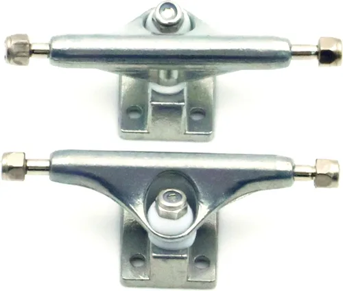 Miniatura 6 de Camiones de diapasón 1.339 in 1.260 in 1.142 in Professional Eureka 3.0 versión con buje profesional y copa de pivote (1.142 in plateado)