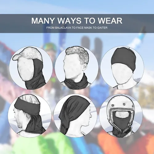Miniatura 4 de Ski Mask for Men Women, Balaclava Face Mask Men, Pooh Shiesty Mask, Full Face Mask UV Protection Outdoor Sports