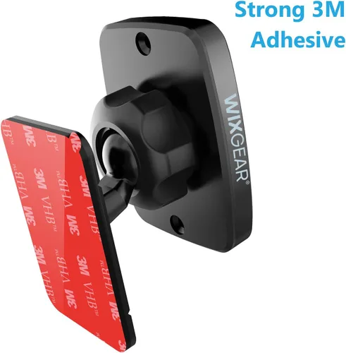 Miniatura 3 de WixGear - Soporte magnético para teléfono para automóvil, soporte magnético universal para tablero, para teléfonos celulares y mini tabletas