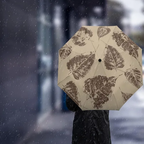 Miniatura 3 de DHDM Parasol Umbrella for Outdoor Automatic Eight Strands Rain Umbrella Adults Shade Umbrellas