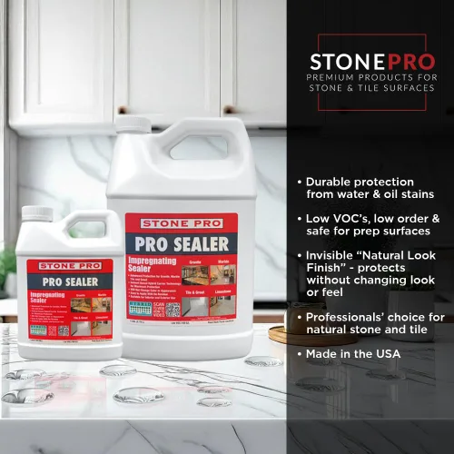 Miniatura 2 de StonePro Pro - Sellador para impregnar para mármol y azulejos