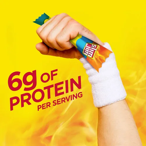 Miniatura 4 de Slim Jim Palitos de carne ahumada, sabor suave, 6g de proteína por porción, tamaño de aperitivo, relleno de calcetines, 0.28 onzas (14 unidades)