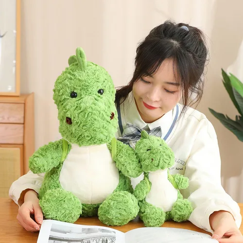 Miniatura 2 de Lindos animales de peluche suaves de dinosaurio, juguetes de peluche de dinosaurio, almohada de dinosaurio para abrazar, muñeca de dinosaurio
