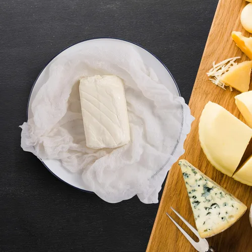 Miniatura 6 de Sufaniq Paños de queso, grado 100 (45 pies cuadrados) 100% algodón puro reutilizable, tela ultrafina sin blanquear, paño de muselina de mantequilla