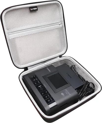 Miniatura 7 de LTGEM - Funda de impresora portátil compatible con Canon Selphy CP1500/CP1300 impresora fotográfica compacta, bolsa de almacenamiento de viaje