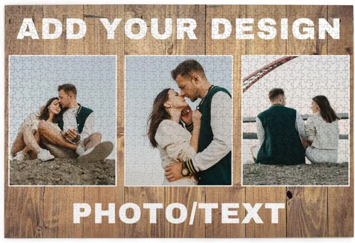Miniatura 10 de Rompecabezas personalizados de fotos de 300/500/1000 piezas, rompecabezas personalizados para adultos, familia, cumpleaños, boda, amigos