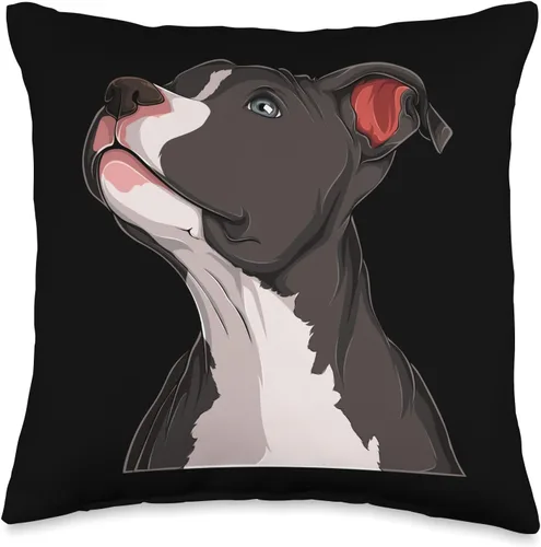 Dogs Pitbull Pit Bull Dog Love Dog Owner American Pit Bull Pitbull Terrier - Almohada canina para la cabeza del perro, 16 x 16 pulgadas, multicolor