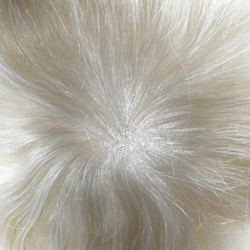 Miniatura 6 de Toupee - Pieza de cabello humano real para hombre, sistema de reemplazo de encaje suizo suave para hombre, pieza de pelo tipo tupé, protesis capilar