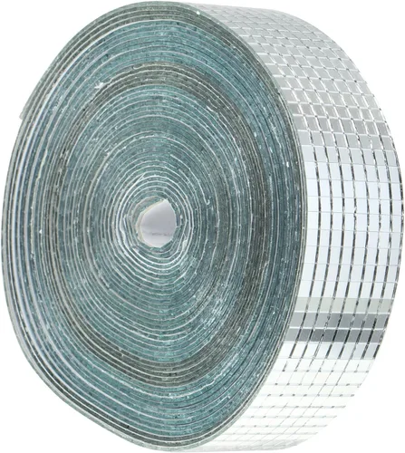 Azulejos rollos cuadrados espejos azulejos plateados autoadhesivos despegar y pegar pared pared adhesivo para el hogar 10 mx4 cm
