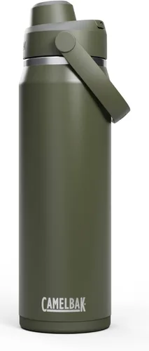 Miniatura 19 de CamelBak Thrive Chug - Botella de agua aislada de acero inoxidable, color negro, 20 onzas