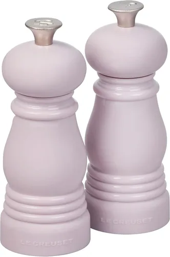 Miniatura 10 de Le Creuset Petite Juego de Molinillo de Sal y Pimienta, 5" x 2" cada uno, Blanco