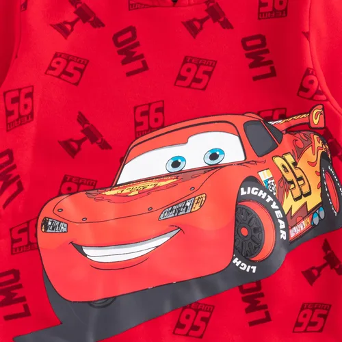 Miniatura 4 de Disney Cars Lightning McQueen - Sudadera con capucha para niños pequeños, pequeños y grandes