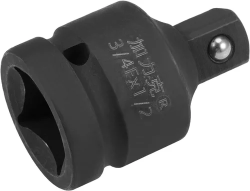 Miniatura 6 de uxcell Reductor de enchufe de impacto de 1/2" (hembra) x 3/8" (macho) para uso con llaves de impacto de aire, barras rompedoras, trinquetes, acero