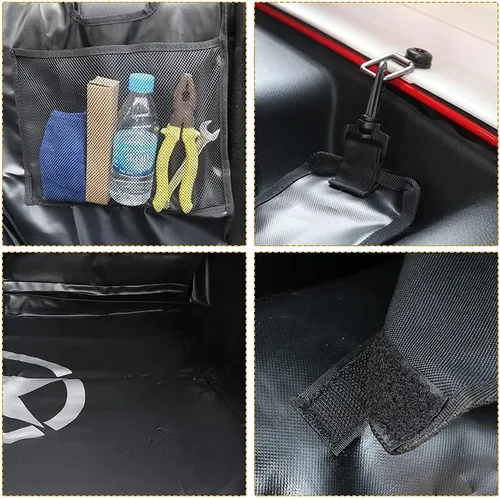 Miniatura 4 de Forro para maletero de perro para Jeep, protector de carga Oxford resistente al agua para Wrangler JK JL 2007-2026 de 4 puertas, antideslizante