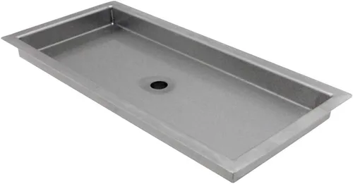 Miniatura 2 de Kegco SEDP-220D Bandeja de goteo, 12", acero inoxidable
