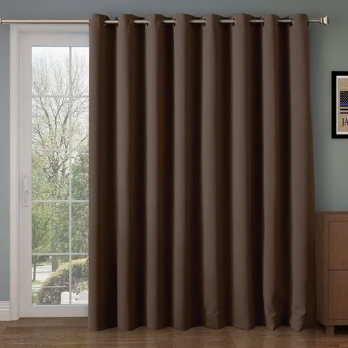 Miniatura 26 de Rose Home Fashion Cortinas opacas para puerta corrediza, oscurecimiento de la habitación, cortinas con aislamiento térmico para sala de estar