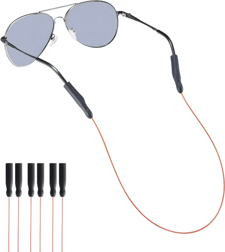 Miniatura 11 de Correa para Gafas - Correa para Gafas de Sol, Correas para Gafas Sin Cable de Cola, Cordón para Anteojos, Sujetadores de Gafas Alrededor del Cuello