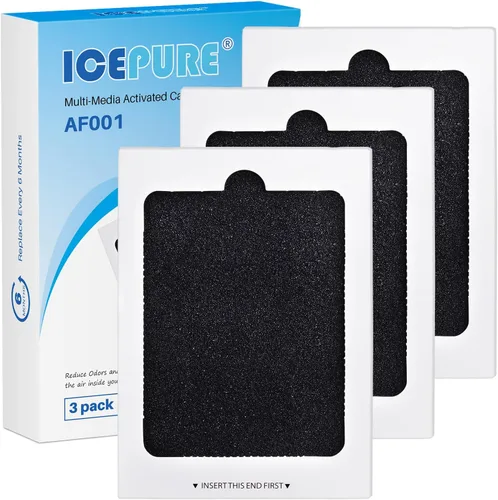 Miniatura 10 de ICEPURE AF001 Compatible con filtro de aire para refrigerador EAFCBF, Pure Air Ultra, Pure Air Ultra, PAULTRA, SCPUREAIR2PK, 242047801, 242061001
