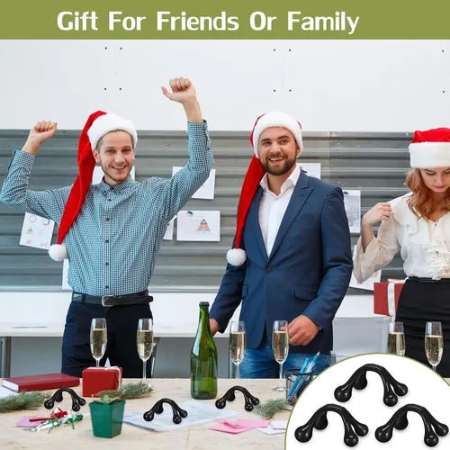Miniatura 7 de TrelaCo Paquete de 50 herramientas de masaje de cuatro puntos, regalo de Navidad para empleados, regalo de elefante blanco, perillas de masaje de 4