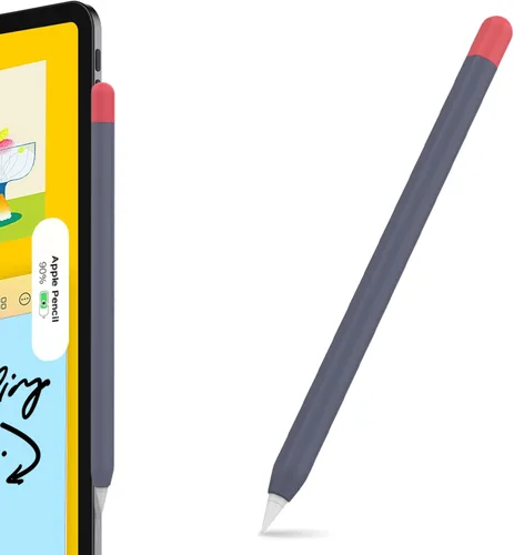 Miniatura 27 de AHASTYLE Funda Duotone para Apple Pencil de 2ª generación y Apple Pencil Pro (2024) Funda protectora ultra delgada de silicona compatible con carga